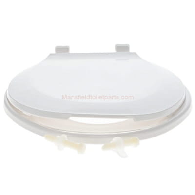 Mansfield White Elongated Toilet Seat