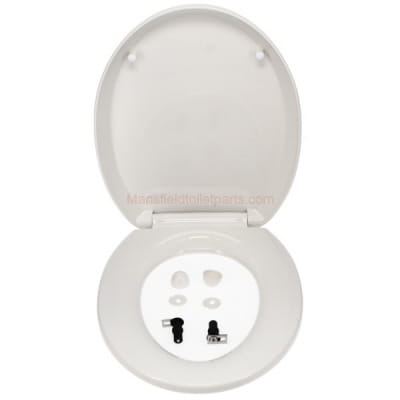 Mansfield SB1500 White Toilet Seat Elongated